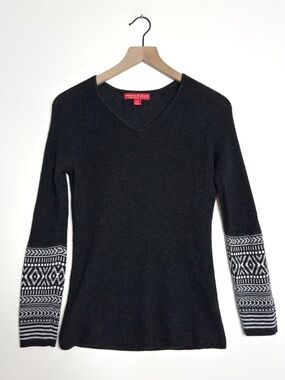 Krimson Klover Merino Wool Blend Waffle Knit Sweater